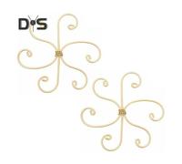 (as the picture, A 2pcs) Monstera Plant Stabilizer Metal Plant Stem Holder Indoor Plant Support Stem Stabilizer for Garden Flowers Potted Plants Thriving Growth