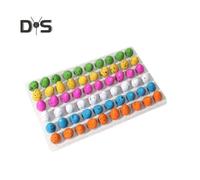 (as the picture, A) 60Pcs Easter Dinosaur Egg Hatching Toy Kids Toddlers Boys Girls Dino Birth Growing Toy Classroom Students Exchange Gift Party Favors