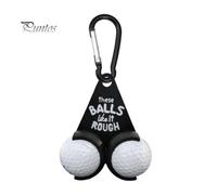 (as the picture, A) Golf Ball Holder Funny Golf Ball Rack And Dispenser with Carabiner Clip Portable Golf Ball Storage Bag Golfing Accessories for Golfer