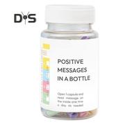(as the picture, A) Love Capsule Jar Set Positive Messages in A Bottle Love Notes Capsules with Jar Positive Affirmation Gifts for Women Stress Relief Self Care Health