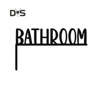 (as the picture, A) Love You Bye Door Frame Decoration Home Office Living Room Entryway Door Corner Letter Sign Metal Front Door Edge Topper Sitter Ornament