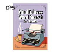 (as the picture, A) Mindfulness Word Search Book for Adults Relaxing Puzzle Book for Stress Anxiety Relief Calming Word Search Puzzles to Keep Your Mind Peaceful And