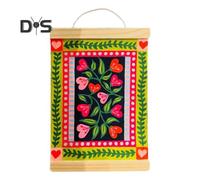 (as the picture, A) Paint by Number Kit for Adults Beginners Flowers DIY Acrylic Oil Painting by Numbers on Canvas for Home Wall Decor