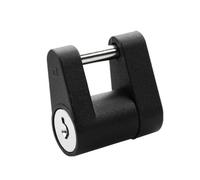 (as the picture, A) Trailer Tongue Coupler Lock High Strength Rustproof Corrosion Resistant Zinc Alloy RV Truck Heavy-Duty Trailer Coupler Lock