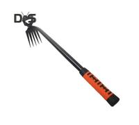 (as the picture, A) Weed Puller Tool with Ergonomic Non-Slip Handle 5 Teeth Design Easy to Clean Multifunctional Weed Remover Soil Loosening Tool