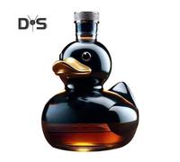 (as the picture, A) Whiskey Duck Bottle Engraved Whiskey Glasses for Men Funny Wine Glasses Whiskey Tasting Glasses Gift for Whiskey Lovers And Friends