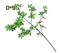 (as the picture, B) Artificial Greenery Branches Faux Greenery Stems Fake Leaves Artificial Foliage Twig Plants for Home Office Wedding Decor Vase Filler