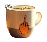 (as the picture, B) Cruel Facts Coffee Mug Unapologetically Bold Middle Finger Ceramic Water Cup Reading Enthusiast Cup Sassy Coffee Mug