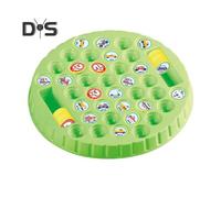 (as the picture, B) Kids Memory Flip Chess Game 2 Players Animal Vehicle Fruit Career Chess Matching Board Game Focus Training Toddlers Educational Memory Challenge Toy