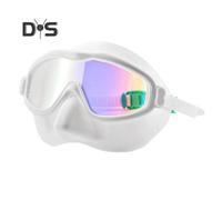 (as the picture, B) Kids Swim Goggles with Nose Cover Anti-Fog UV Protection Diving Face Guard Wide-Angle Lens No Leak Pool Goggles for Kids Age 3-15
