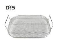 (as the picture, B) Roasting Rack Stainless Steel Wire Rack Heavy Duty Baking Tray Barbecue Rack for Chicken Fish Vegetables