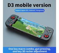 (as the picture, Black) VAORLO Wireless Gamepad Bluetooth-compatible Type-C Gaming Controller Portable Joystick Gamepads For PS4 IOS Android /switch PC