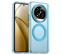 (as the picture, Blue) For Realme 13 Pro 5g (global)/13 Pro+ 5g (global) Case Compatible With Magsafe Pc+tpu+pet Anti-drop Phone Cover