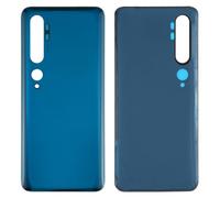 (as the picture, Blue) For Xiaomi Mi Cc9 Pro/mi Note 10/mi Note 10 Pro Back Battery Housing Cover Replacement