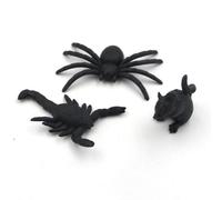 (as the picture, bug style random) Scary Wooden Prank Box with Spider, TikTok Spoof Toy, Bug Surprise