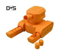 (as the picture, C) 3D Printed Air Pressure Toy Stress Anxiety Relief Air Pressure Egg Rocket Tank Toilet Launcher Toy Kids Adults Gifts