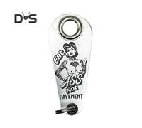 (as the picture, C) Brass Skull Motorcycle Guardian Hanging Pendant Rustproof High Durability Good Luck Bells Motorbike Accessories