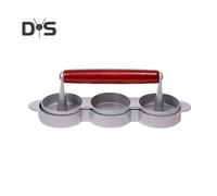 (as the picture, C) Burger Press Patty Maker Aluminum Alloy Hamburger Fish Patty Press Mold for Meat Beef Veggie Burger Grill BBQ Kitchen Tool