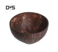 (as the picture, C) Coconut Wood Bowl Vegan Gift from Natural Coconut Shells Smoothie Acai Buddha Bowls Rustic Serving Bowls Easy to Clean Artisanal Coconut Dishes for