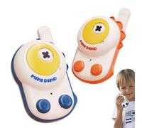 (as the picture, CHINA) Rechargeable 2-piece Dinosaur Cute Walkie Talkies For Kids Handheld Multifunctional Two-Way Radio Toy Kids Walkie Talkies Toy