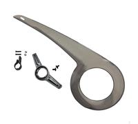 (as the picture, Clearly Black+Buckle) Chain Cover Protection Accessory Easy Installation 32t