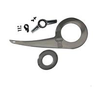 (as the picture, Clearly Black Whole Set) Chain Cover Protection Accessory Easy Installation 32t