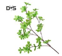 (as the picture, D) Artificial Greenery Branches Faux Greenery Stems Fake Leaves Artificial Foliage Twig Plants for Home Office Wedding Decor Vase Filler