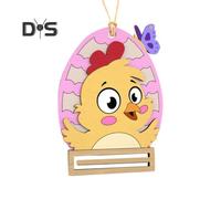 (as the picture, D) Easter Cash Holder Wooden Rabbit Money Holder Hanging Cash Gift Holder Card for Holiday Gifts Money Tree Table Decorations