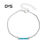 (as the picture, D) Heart Bracelets for Women Handmade Faux Diamond Color-blocking Heart Bracelet Friendship Jewelry Gift for Girls Ladies