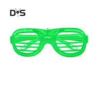 (as the picture, D) Kids Glow-in-the-Dark Glasses 3 Light Modes Light-Up Frames Battery-powered Heart Shape Cosplay Birthday Party Photo Prop LED Glasses