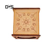 (as the picture, D) Wooden Conjuring Trick Toy Vintage Conjuring Puzzle Toy Portable Conjuring Trick Prop Set Gift For Kids And Adults Puzzle Lovers