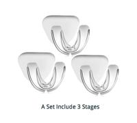 (as the picture) Dental Braces Orthodontics Retainer Teeth Whitening Straightening 3 Stages Physical Correction Adult