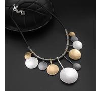 (as the picture) Dimanaf 2023 Four Seasons Pendant Retro Accessory Long Ethnic Style Leaf Simple Accessories Pendant 490