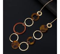 (as the picture) Dimanaf 2024 Four Seasons Pendant Accessory Ethnic Style Long Ethnic Style Retro Leaf Simple Accessories Pendant