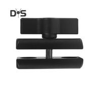 (as the picture, E) Camera Mount Clamp 360-degree Swivel 17mm Ball Head Magic Arm with Clamp Camera Adapter Clip with 1/4" Thread for GoPro Camera