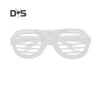 (as the picture, E) Kids Glow-in-the-Dark Glasses 3 Light Modes Light-Up Frames Battery-powered Heart Shape Cosplay Birthday Party Photo Prop LED Glasses