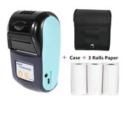 (as the picture, EU) Wireless Mini Thermal Printers Portable Receipt Printer Thermal BT 58mm Mobile Phone Android POS PC Pocket Bill Makers Impresora