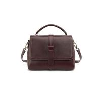 (as the picture) Fashionable First Layer Cowhide Vegetable Tanned Leather Hand Bill Shoulder Crossbody Bag for Women with Large Capacity