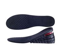 (as the picture, Four Layer) 1 Pair Elastic Shoe Insert Removable Convenient Sweat Absorbing Height Increase Insole