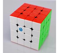 (as the picture) GAN460M Magnetic 4x4x4 Magic Cube GAN460 M 4x4 Speed Cube GAN 460M Puzzle Cube 4x4x4 GAN 460 Fidget Toys for Anxiety