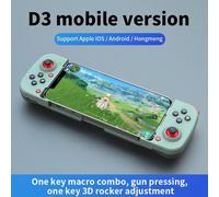 (as the picture, Green) VAORLO Wireless Gamepad Bluetooth-compatible Type-C Gaming Controller Portable Joystick Gamepads For PS4 IOS Android /switch PC