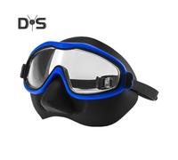 (as the picture, H) Kids Swim Goggles with Nose Cover Anti-Fog UV Protection Diving Face Guard Wide-Angle Lens No Leak Pool Goggles for Kids Age 3-15