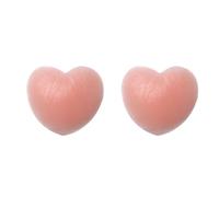 (as the picture, Heart) 1/3 Pairs Women's Silicone Invisible Nipple Pad Covers Adhesive Reusable