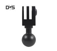 (as the picture, I) Camera Mount Clamp 360-degree Swivel 17mm Ball Head Magic Arm with Clamp Camera Adapter Clip with 1/4" Thread for GoPro Camera