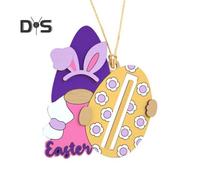 (as the picture, I) Easter Cash Holder Wooden Rabbit Money Holder Hanging Cash Gift Holder Card for Holiday Gifts Money Tree Table Decorations