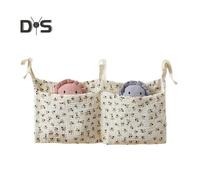 (as the picture, I) Storage Bag for Crib Dormitory Bed-Bunk Organizing Bag Nappy-bags Organizer Bedside Hanging Bag Milk Bottle Bib-Storage Bag Crib Attachment Storage