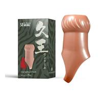 (as the picture, Jiuwang Set) Se Niuniu Men's Wolf Tooth Set with Threaded Foreskin Binding - Adult Toys for Men