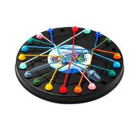 (as the picture, L) 1 Set Kids Rope Untangling Game Twisted Rope Knot Board Game Logic Thinking Interactive Educational Colorful Elastic Rope Unhitching Toy