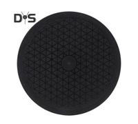 (as the picture, L) Express Box Packaging Turntable 360 Degree Rotating Lazy Susan Base Anti-slip Heavy Duty Potted Plants Display Swivel Stand
