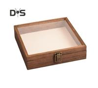 (as the picture, L) High-Visibility Display Box Large Insect Shadow Box Wood Construction Multiple Sizes Smooth Edge Insect Specimens Storage Display Case
